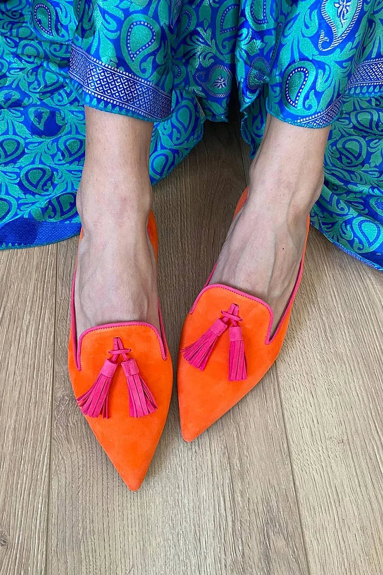 ELEGANT LOAFERS WITH TASSELS